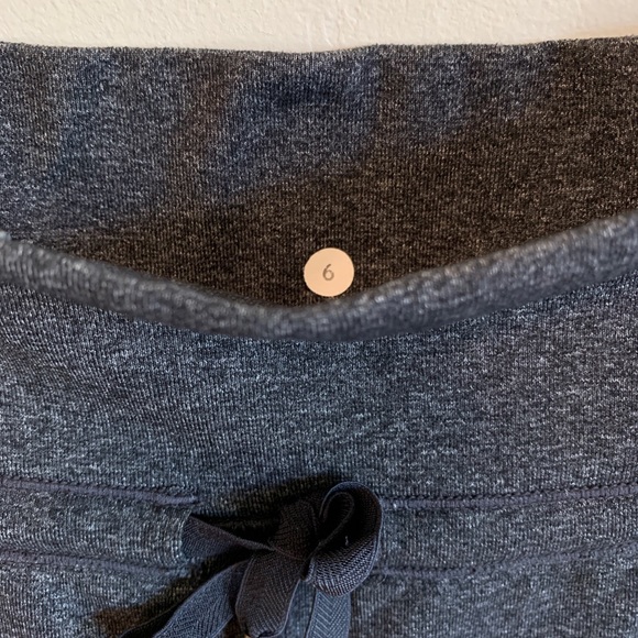 Lululemon 6 Draw-cord Biker Shorts Charcoal Grey - Picture 6 of 6